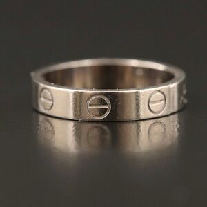 Authentic Cartier white Gold Love thin ring
For Trade or Sale